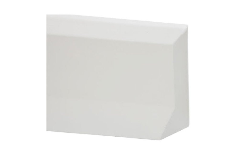 EINDSTUK 500MM RECHTS STOOTRAND POLYESTER-BETON