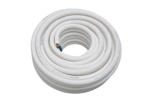 GE?SOLEERDE KOPERLEIDING 1/4'+1/2' BRANDKLASSE B-S1-D0 - 5MTR/ROL