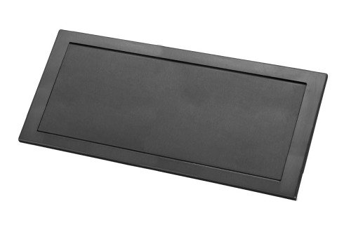 SCHARNIERENDE INBOUW AFVALKLEP AISI304 - 482X216X10MM