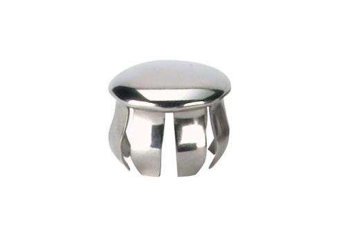 TSP-1025-000 | RONDE INBUISDOP VOOR Ø25MM VERNIKKELD