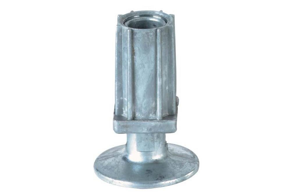 RVV-3230-000 | INBUISVOET 30X30MM - ZAMAC NATUREL FLENS