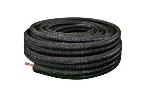 GEISOLEERDE KOPERLEIDING 1/4'+3/8' BRANDKLASSE BL-S1-D0 - 20MTR/ROL