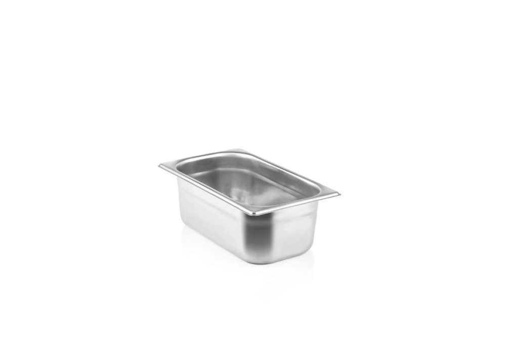 GN1/4 - 100MM RECIPIENT INOX PLEIN - V-LINE