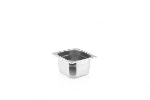 GN1/6 - 100MM RECIPIENT INOX PLEIN - V-LINE