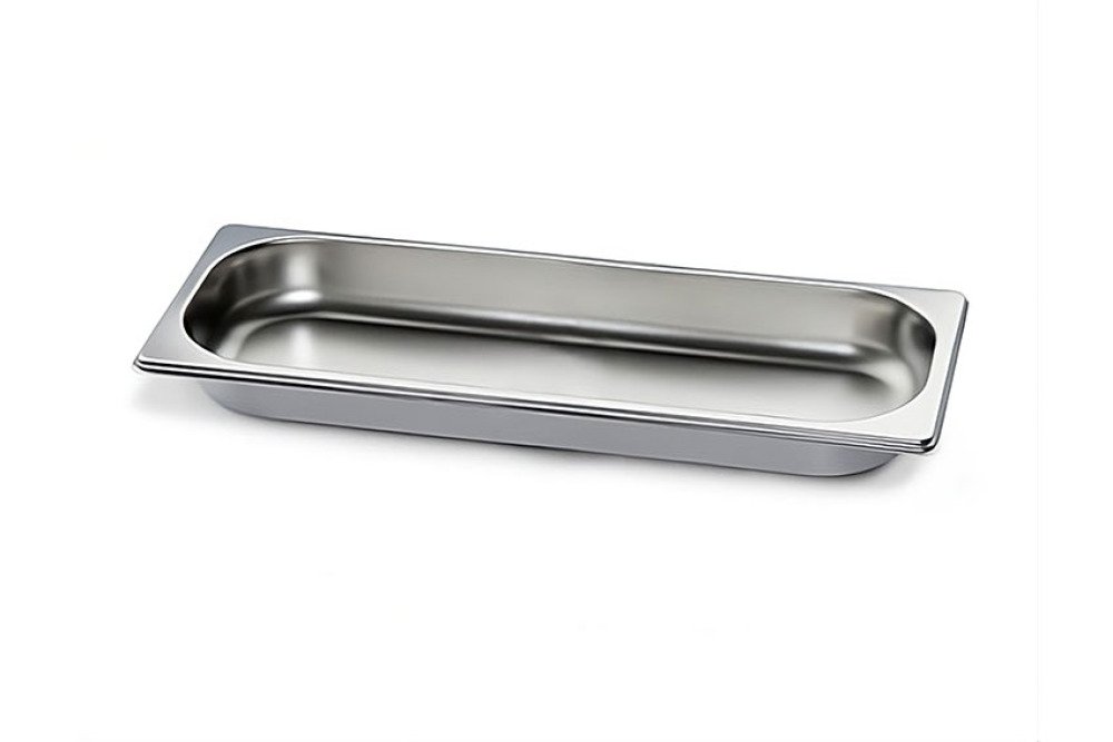 GN2/4 - 40MM RECIPIENT INOX PLEIN - V-LINE