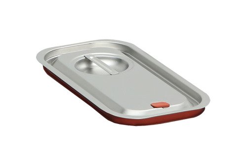 GN1/3 - DEKSEL MET SILICONE DICHTING V-LINE