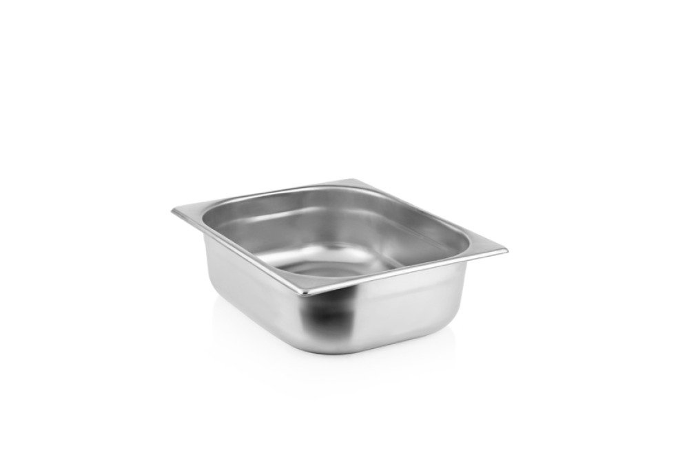 GN1/2 - 100MM RECIPIENT INOX PLEIN - V-LINE