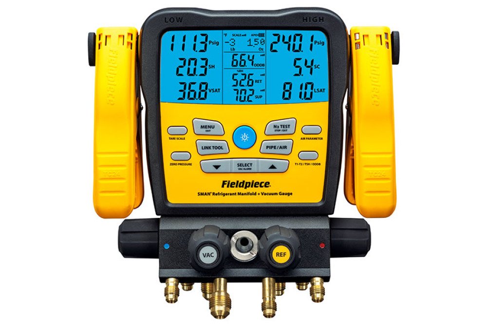 SMAN DRAADLOZE 4-WEG MANIFOLD INCL. MICRONMETER