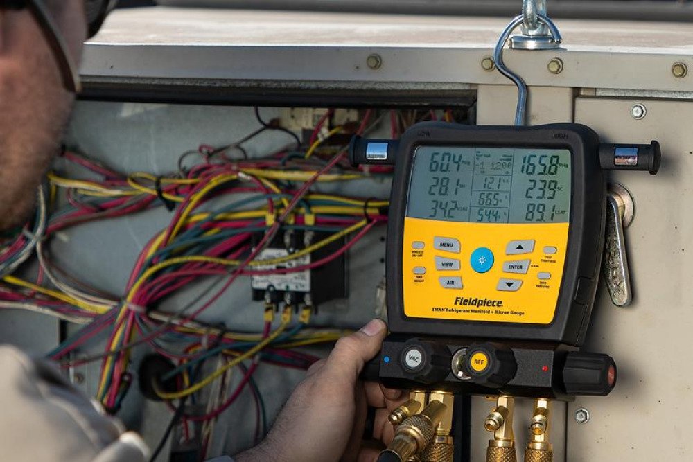 SMAN DRAADLOZE 4-WEG MANIFOLD INCL. MICRONMETER