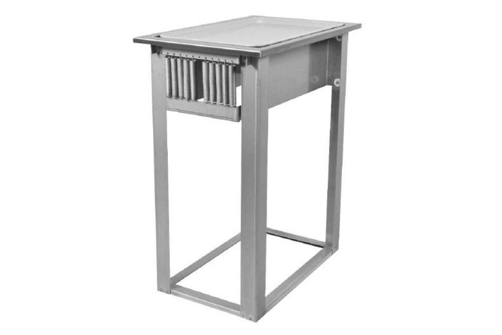 STP-2300-000 | FOR-C/E ÉLÉV. AVEC FLANGE - NON-CHAUFFÉ POUR PLATEAUX 530X325MM (GN1/1)