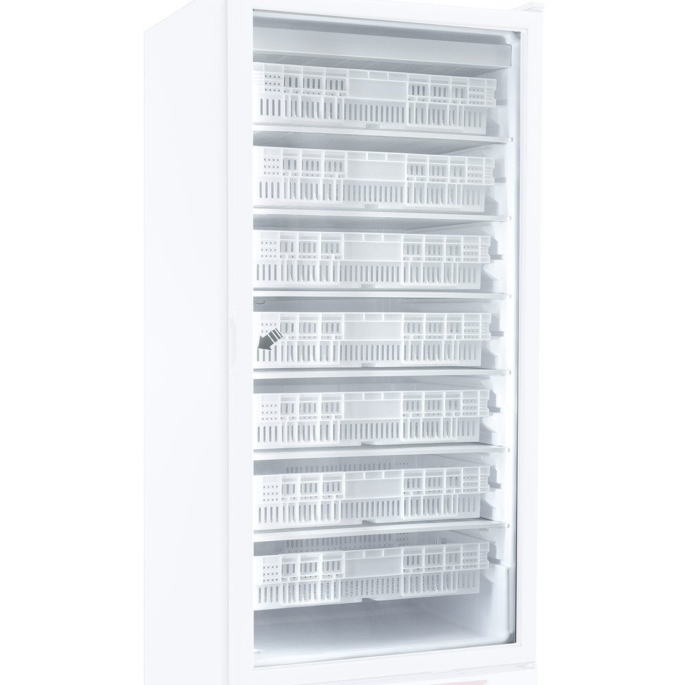 NFT55/X-R2 | Statische vrieskast, 525 liter, GN2/1+600x400, roestvrij staal