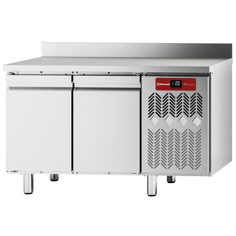 TFM2/AG-2 | Wandkoelkast, geventileerd, 2 deuren GN 1/1, 260 liter