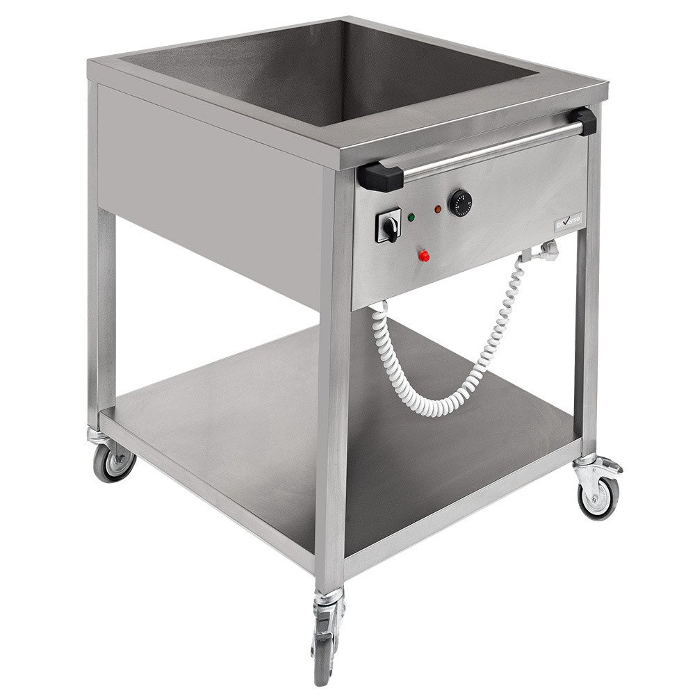WR-BM20-20 | Mobiele bain-marie 2x GN1/1