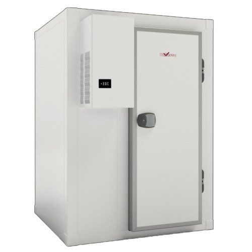WR-Z1714-8S-R2 | Kamer ISO 80 met groep, afm. int. 1430 x 1230 xh 2030 mm (3,57 m³ )