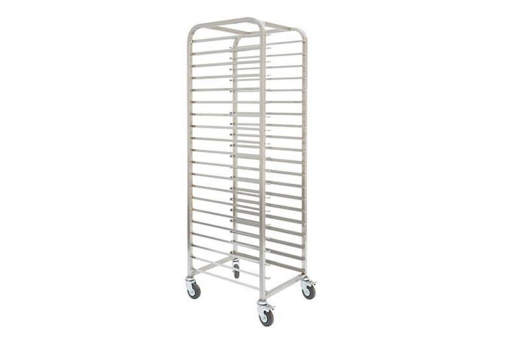 CRT-2320-000 | CHARIOT INOX BAKERY 600X400MM 20 NIVEAUX - TYPE H - ENTR: 400MM