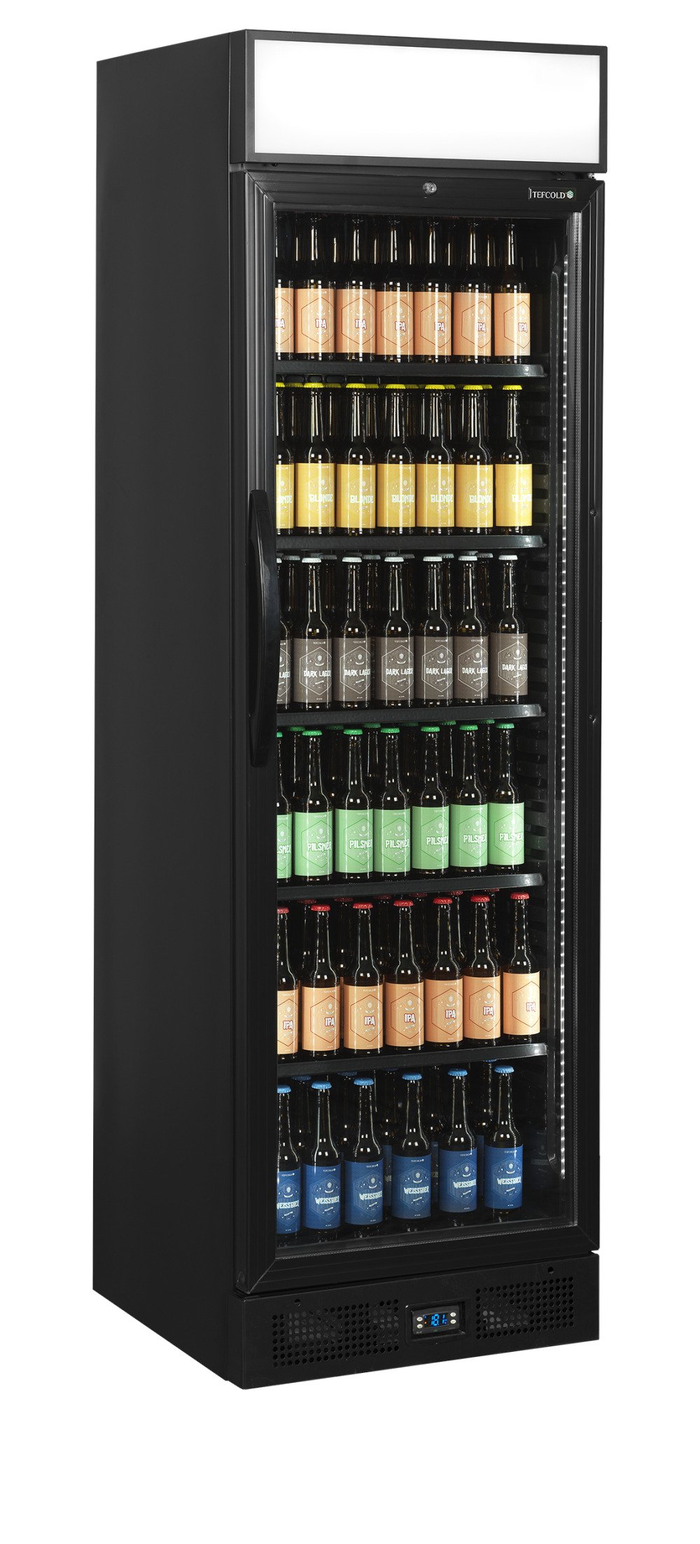 CEV435CP BLACK Zwarte flessenkoeler