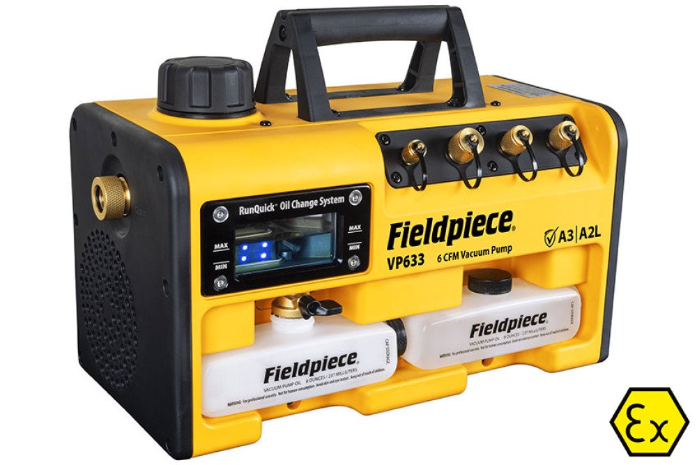 RUNQUICK POMPE A VIDE - 6CFM - 170L/MIN - ATEX CERTIFI?