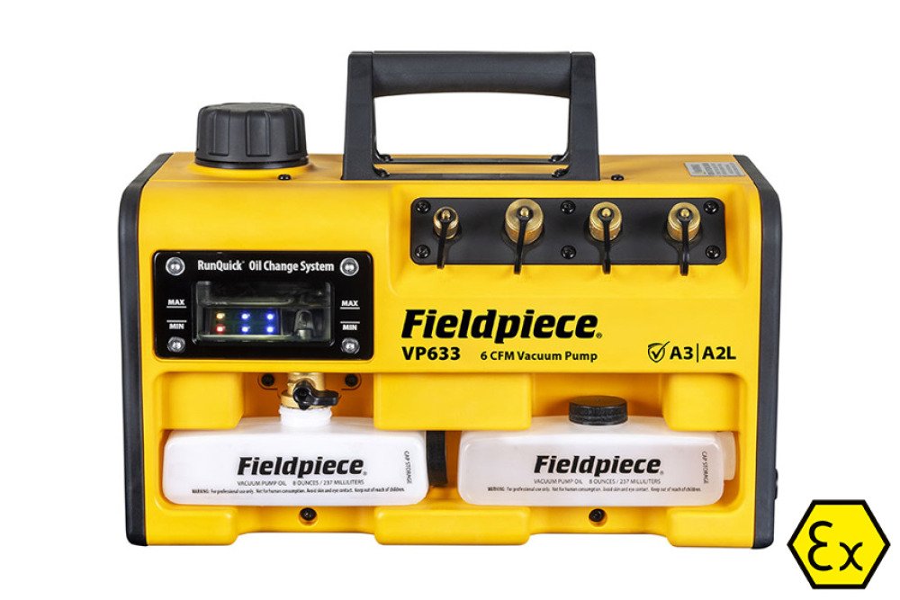 RUNQUICK POMPE A VIDE - 6CFM - 170L/MIN - ATEX CERTIFI?