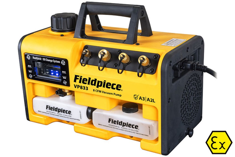RUNQUICK VACU?MPOMP - 8CFM - 225L/MIN - ATEX GECERTIFICEERD 