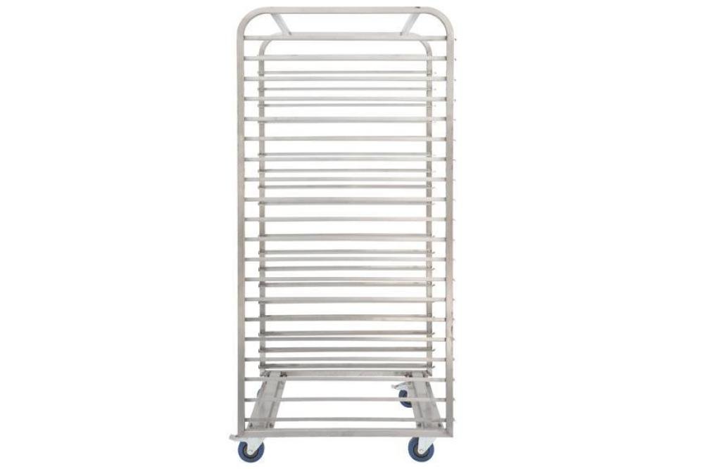 CRT-2620-000 | RVS REGAALWAGEN BAKERY - 800X600MM 20 NIVEAUS - TYPE H - IN: 600MM