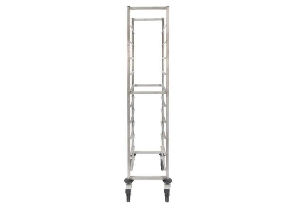CRT-1110-000 | RVS REGAALWAGEN GASTRO - 530X325MM 10 NIVEAUS - TYPE T - IN: 325MM