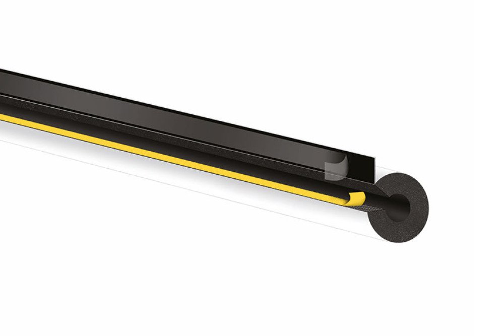 ISOLATION DE TUYAU 19MM BANDE ADH - DN25 - 2MTR/LNG 