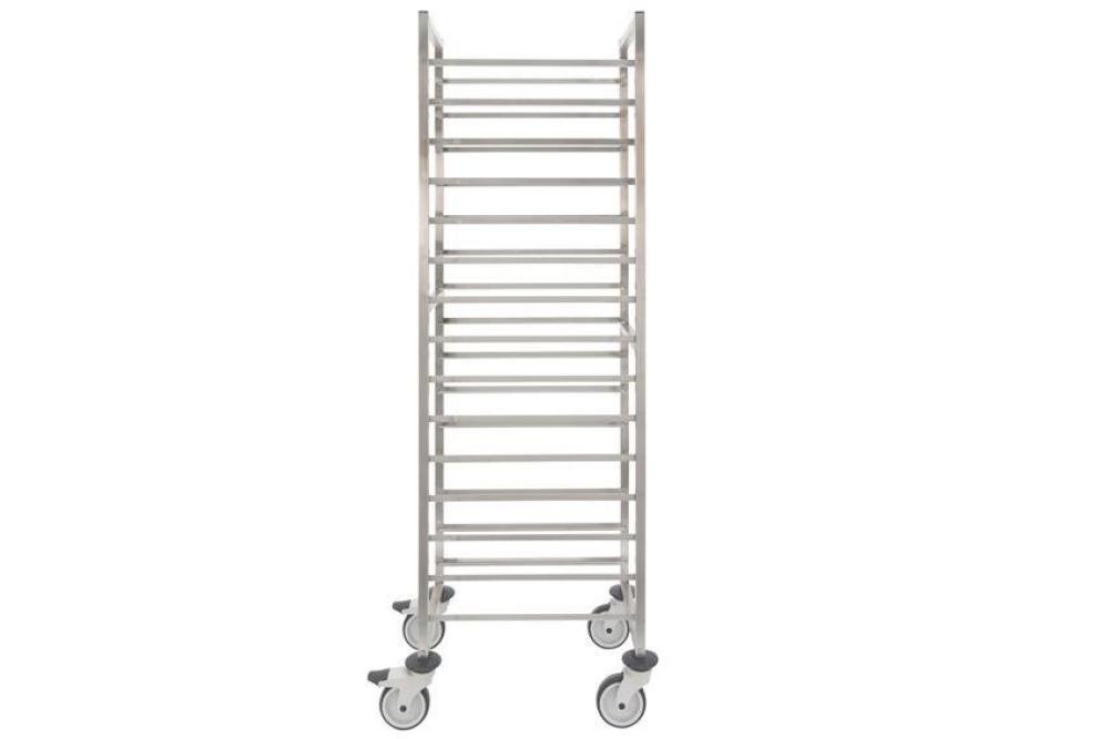 CRT-1150-000 | RVS REGAALWAGEN GASTRO - 530X325MM 15 NIVEAUS - TYPE T - IN: 325MM