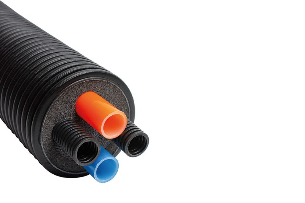 HP GE?SOLEERDE TERREINLEIDING 140MM - 2X32MM PE-X + 2X25MM ELEKTRA