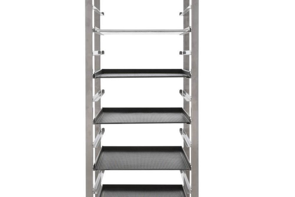 CRT-2120-000 | CHARIOT INOX GASTRO 530X325MM 20 NIVEAUS - TYPE H - ENTR: 325MM