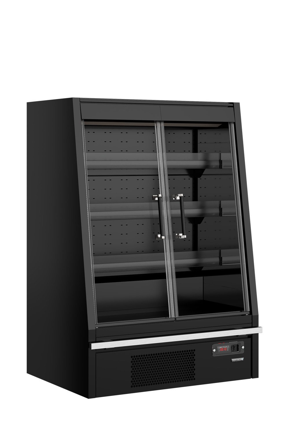 Galaxy+ GPL10FGD Black Multideckkoeler, supermarkt