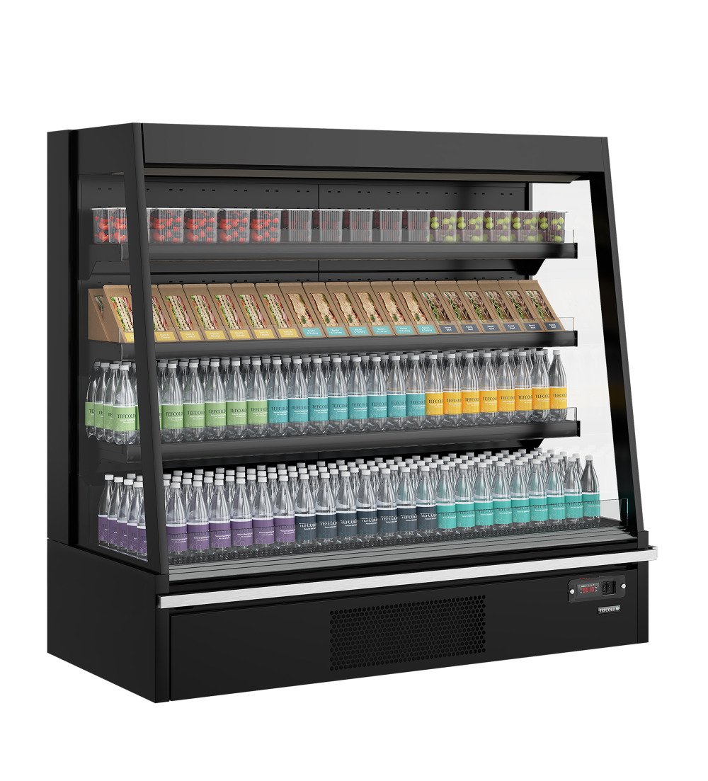 Galaxy+ GPL14 Black HC Multideckkoeler, supermarkt