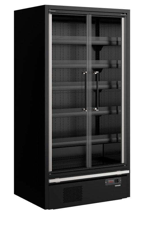 Galaxy+ GP10FGD Maxi Black Vitrine réfrigérée pour supermarché