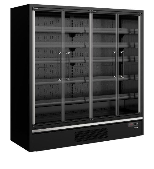 Galaxy+ GP20FGD Maxi Black Multideckkoeler, supermarkt