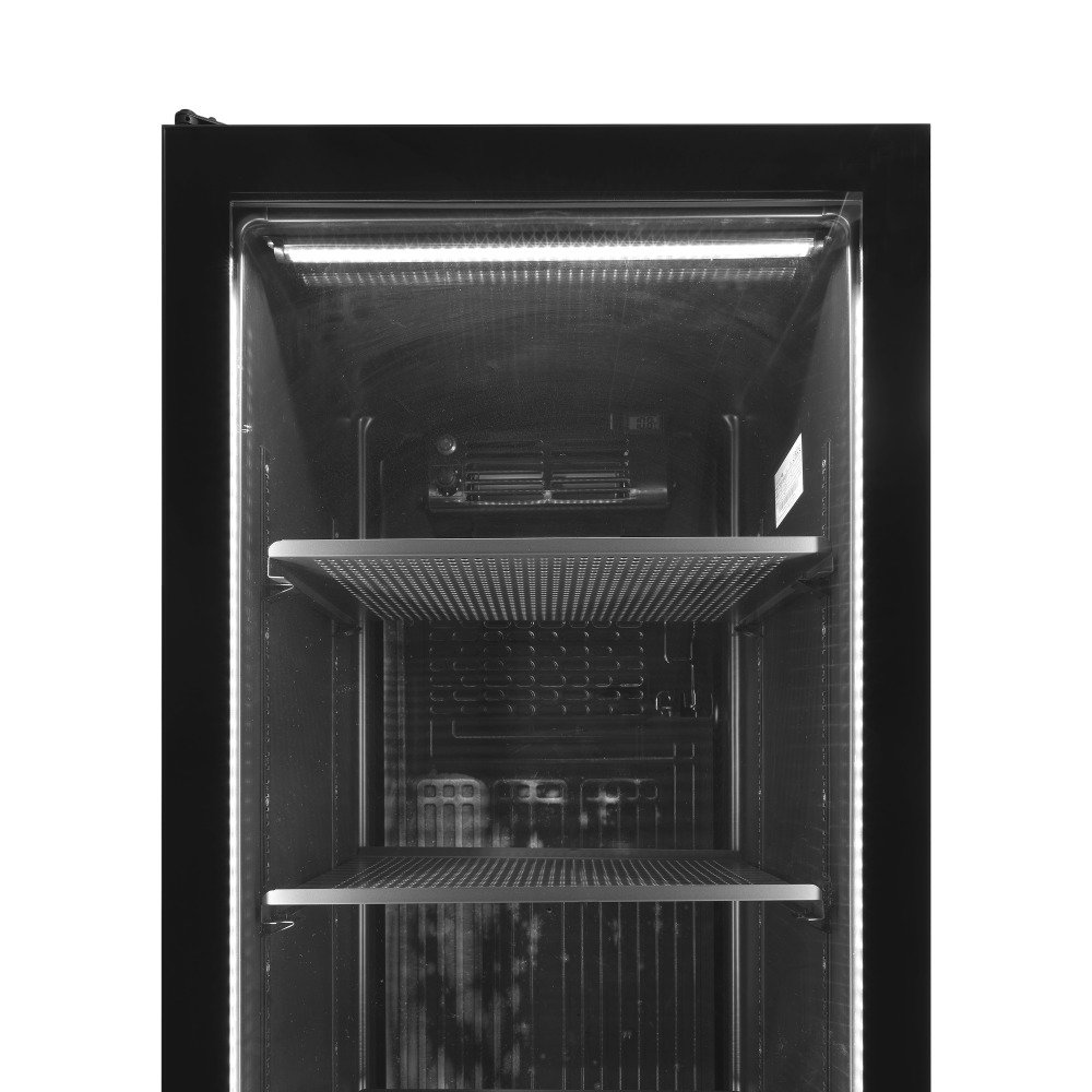SCU1425 FRAMELESS L/H Zwarte displaykoeler, linkerkant scharnierend