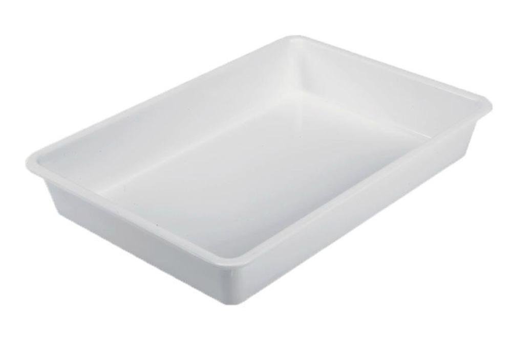 LOG-6779-010 | RAVIER 490X350X80MM - ABS BLANC ECO-LINE