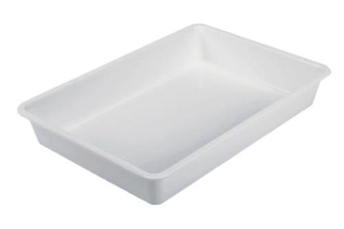 LOG-6779-010 | RAVIER 490X350X80MM - ABS BLANC ECO-LINE