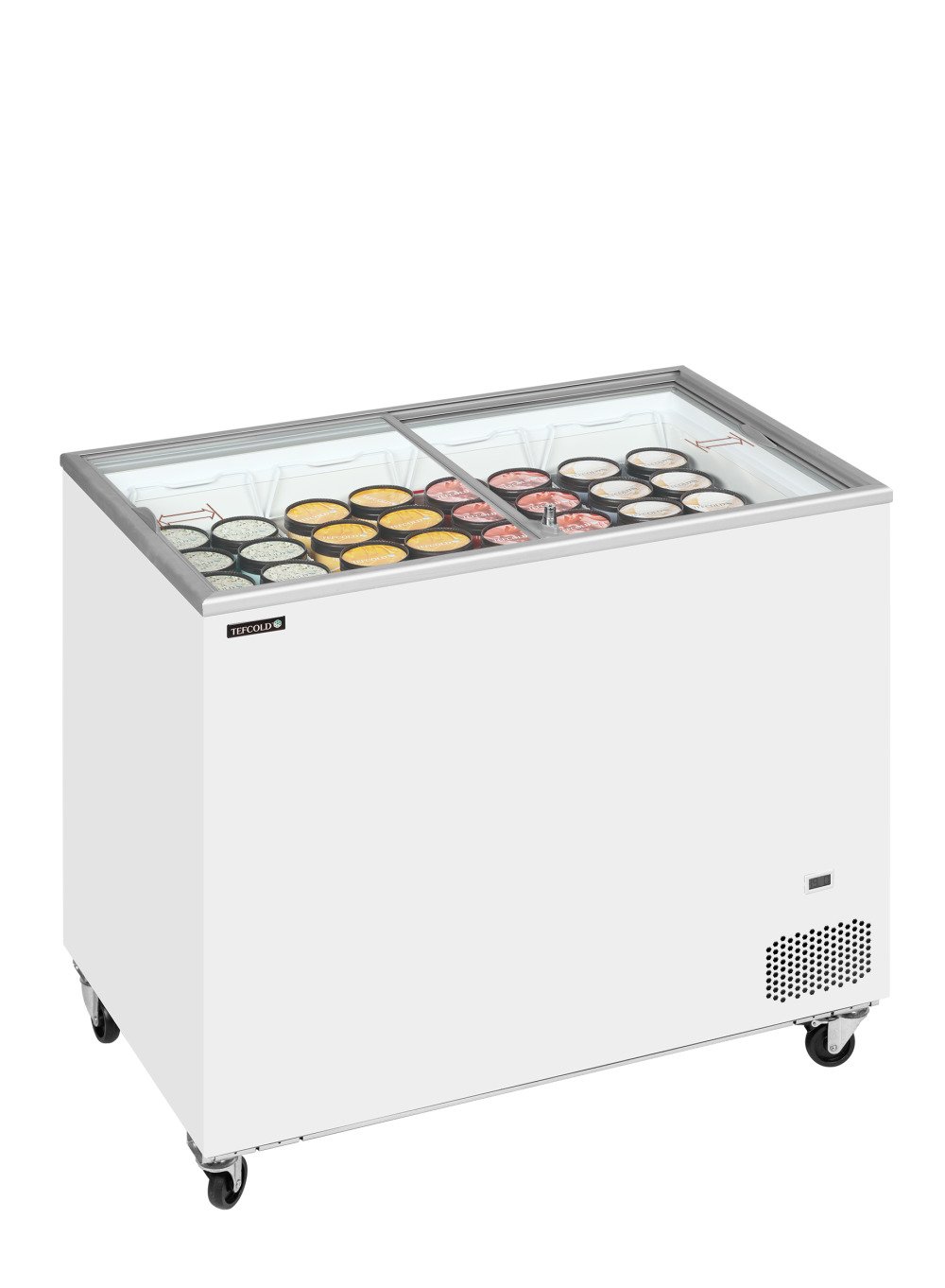 IC302SC Vrieskast consumptie-ijs