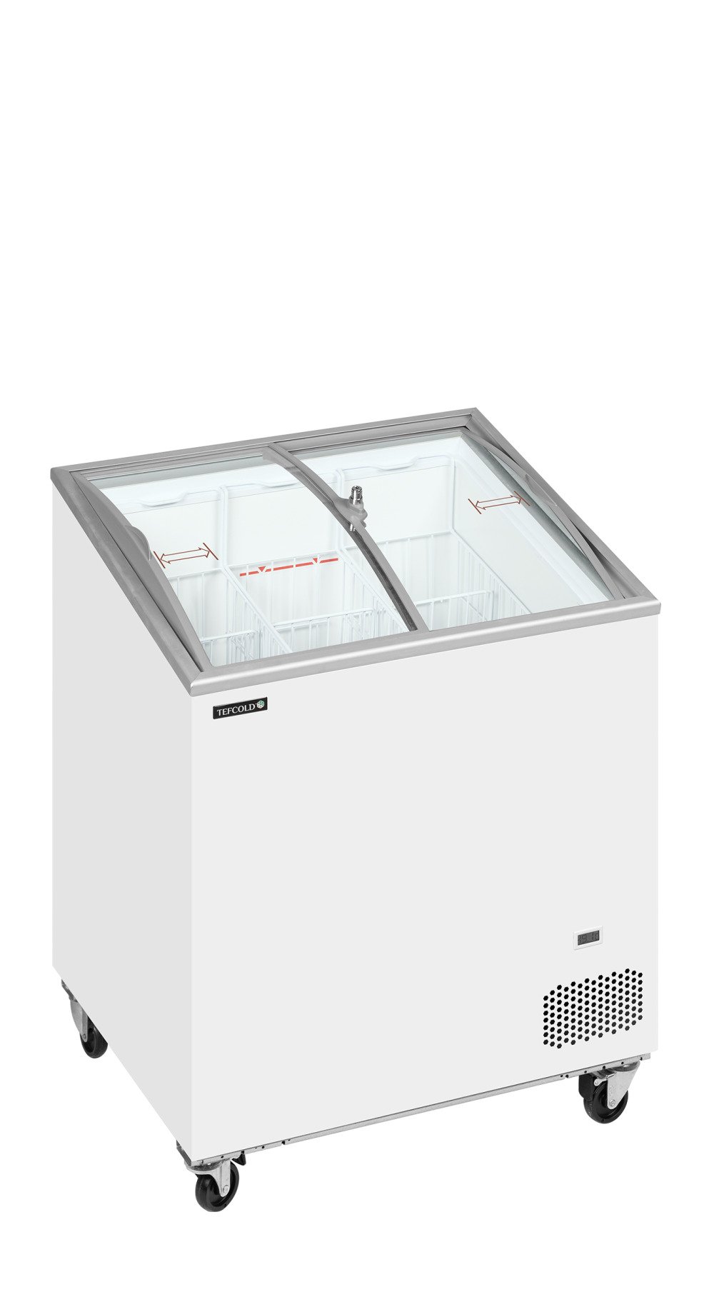 IC202SCEB Vrieskast consumptie-ijs