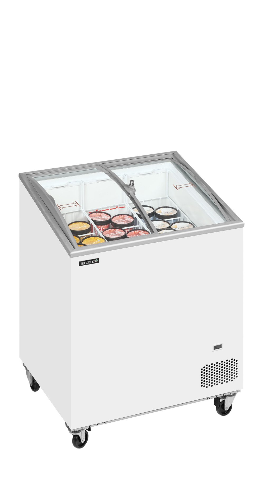 IC202SCEB Vrieskast consumptie-ijs