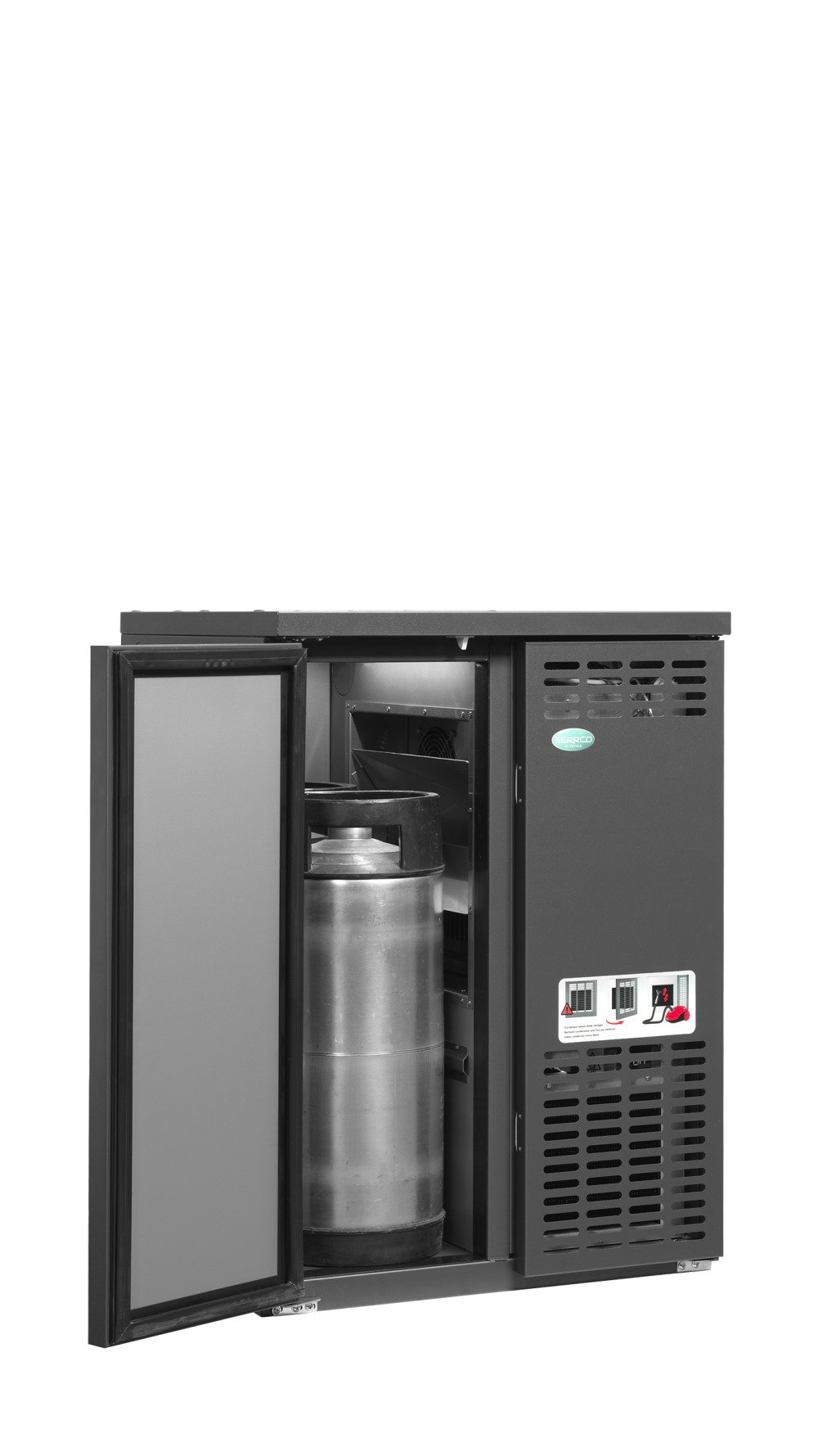 SFK-2E+ Hoogwaardige vatenkoeler, machine rechts