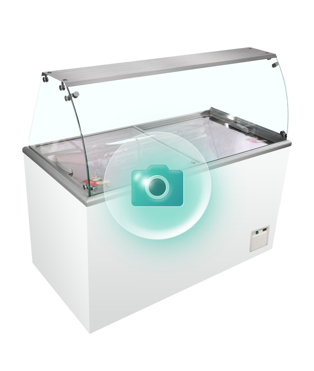 IDA300-W1+ Vriezer voor schepijs