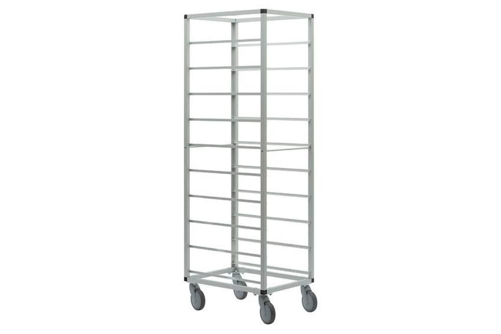 CRT-7310-000 | ALU REGAALWAGEN BAKERY - 600X400MM 10 NIVEAUS - TYPE T - IN: 400MM