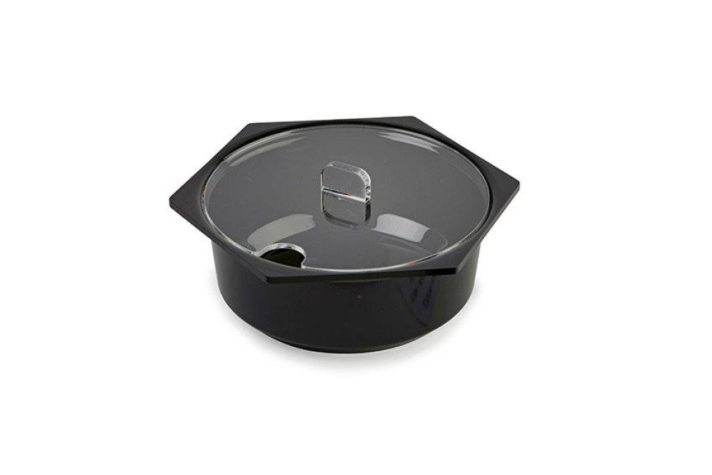 LPT-8809-010 | SALADIER - HEXAGONE ROND 1,5L - 180X180X85 MM