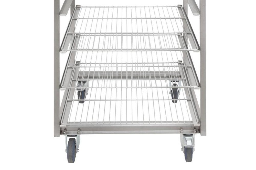 CRT-2610-000 | RVS REGAALWAGEN BAKERY 800X600MM 10 NIVEAUS - TYPE H - IN: 600MM