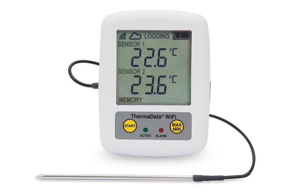ETI-3821-000 | ENREGISTREUR DE TEMP. THERMADATA WIFI AVEC CAPTEUR FIXE