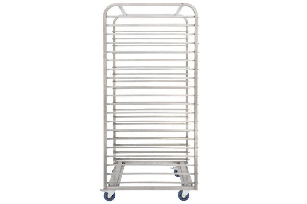 CRT-2620-000 | RVS REGAALWAGEN BAKERY - 800X600MM 20 NIVEAUS - TYPE H - IN: 600MM