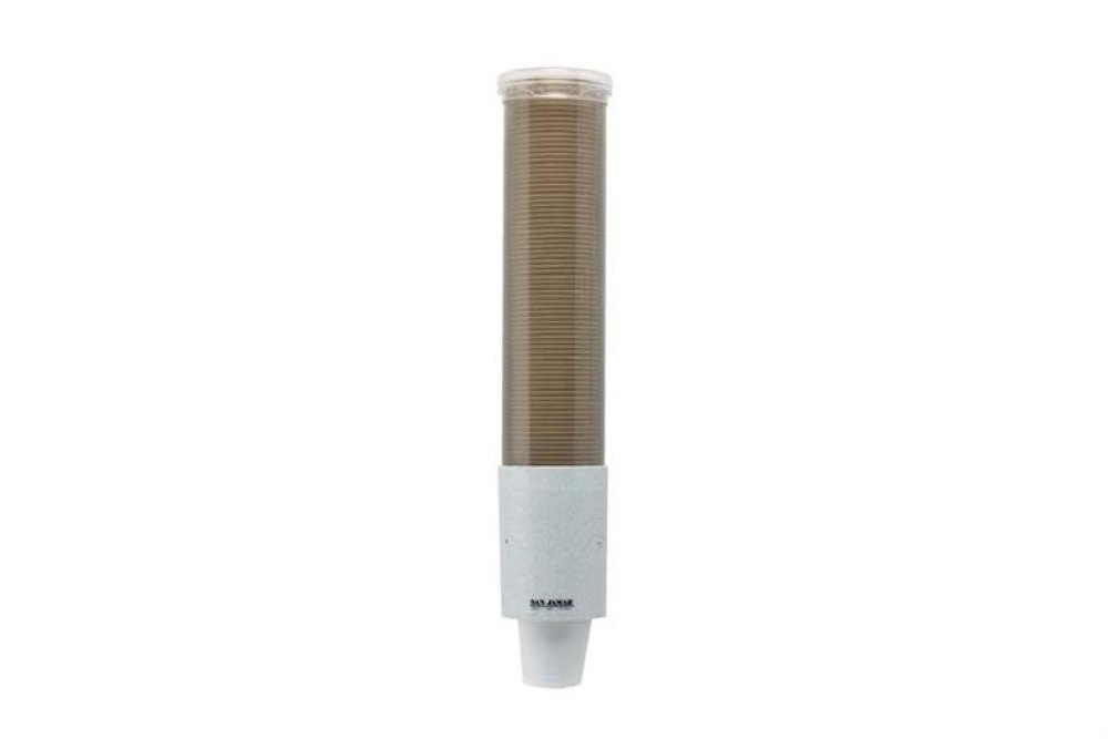 CDP-4200-000 | WATERCUPDISPENSER 'PULL' TYPE - TRANSPARANT BRUIN - Ø BEKER : 57-73MM