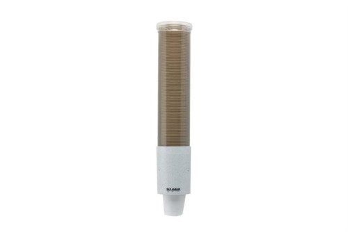 CDP-4200-000 | WATERCUPDISPENSER 'PULL' TYPE - TRANSPARANT BRUIN - Ø BEKER : 57-73MM