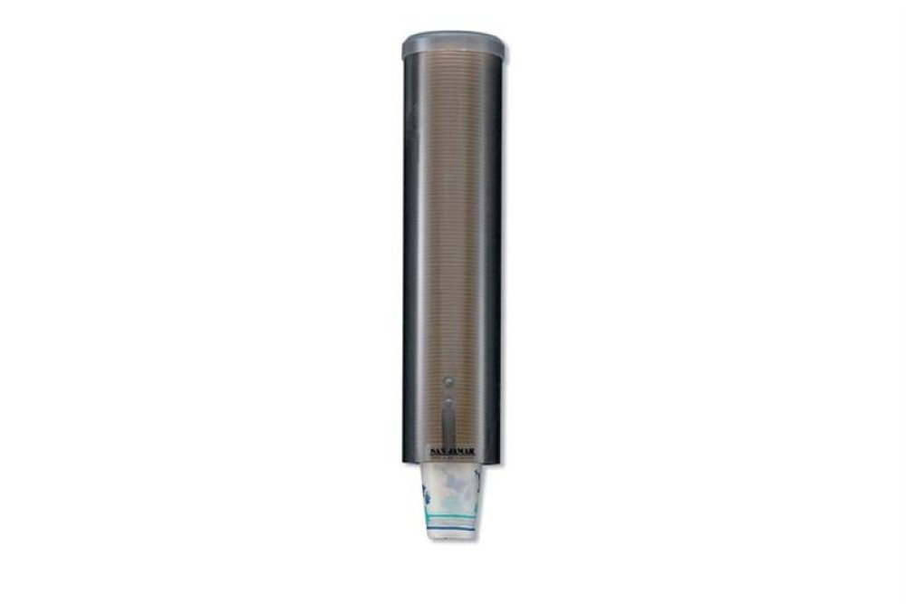 CDP-4303-000 | WATERCUPDISPENSER 'PULL' TYPE - BREED TRANSPARANT BRUIN - Ø70-85MM