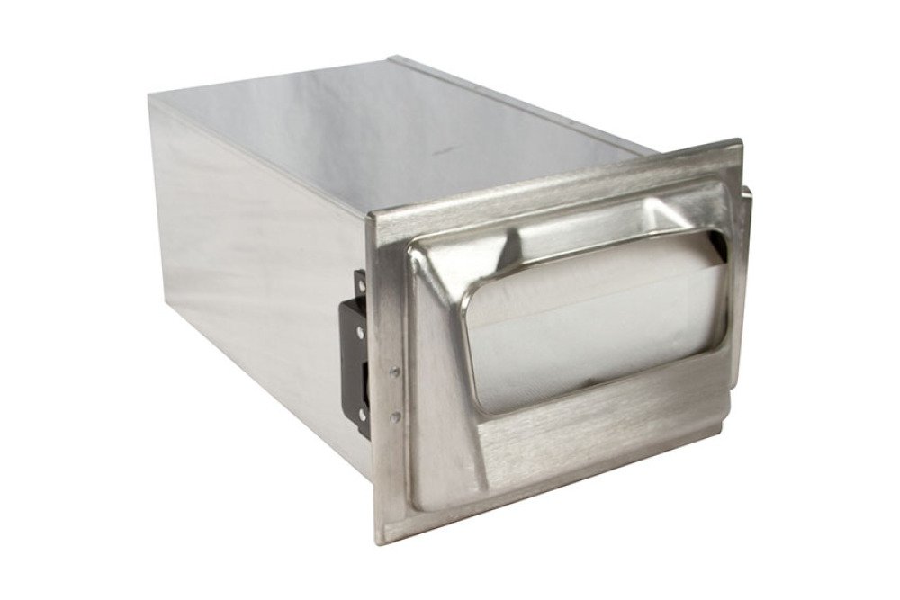 SDP-2003-000 | DISTRIBUTEUR DE SERVIETTES A ENCASTRER PLI MINI - CHROME MAT